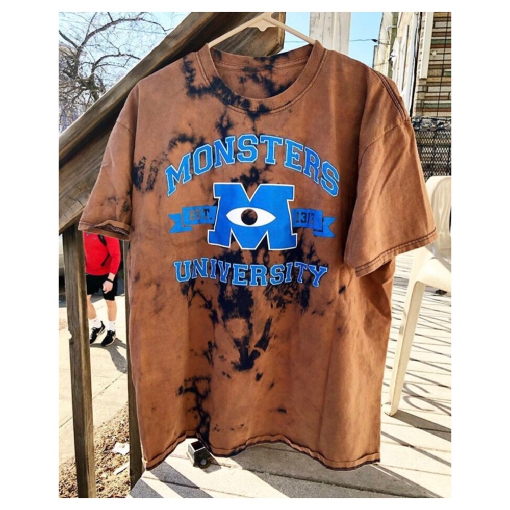 Monsters U Tie Dye Tee